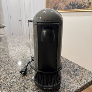 Breville Nespresso Machine - Gray and Black